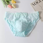 Cute Printed Lace Men's Pouch Panties - Cissify